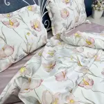 Сатинова постільна білизна з принтом «Ніжні почуття»