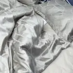 Жаккардова постільна білизна “Казковий ранок”, сіро-стальний