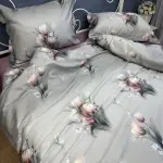 Сатинова постільна білизна з принтом «Запрошення в казку»