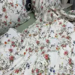 Сатинова постільна білизна з принтом «Літні барви»