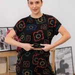 Домашній костюм жіночий з віскози «Нічний всесвіт»